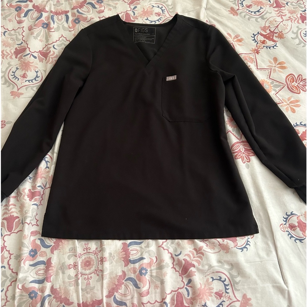 Figs Long Sleeve scrub top